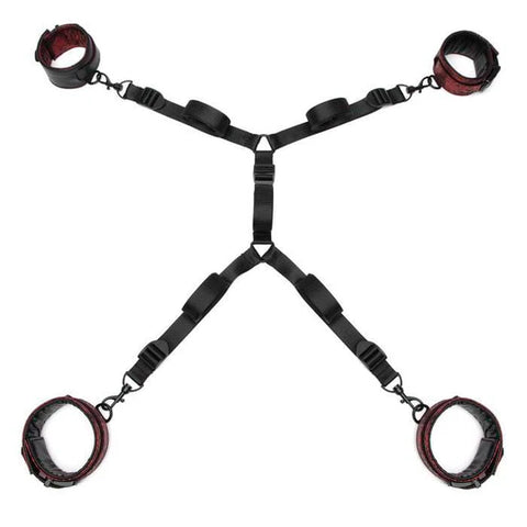 Fifty Shades of Grey - Sweet Anticipation Under Mattress Restraint Set BDSM (Red)