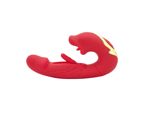 Funky Fantasy Series - Panic Lips Flickering Rabbit Vibrator