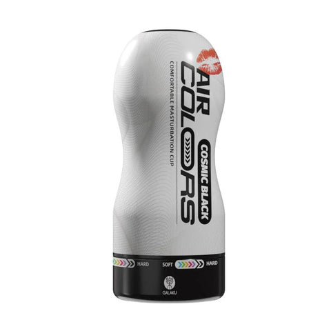 Galaku - Air Colors Comfortable Stroker Masturbator Cup Cosmic Black