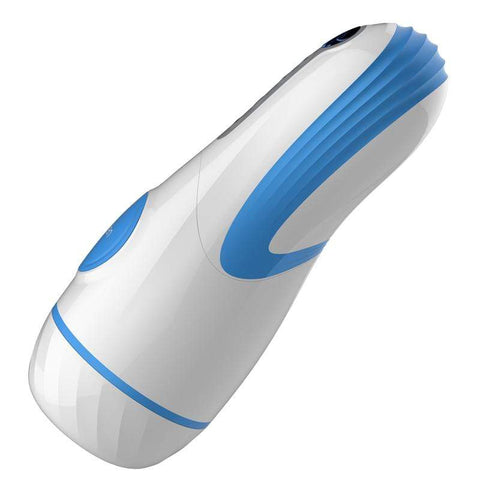 Leten - Excellent Tips Yui Hatano AMT Aircraft Automatic Cup Masturbator (White/Blue) White