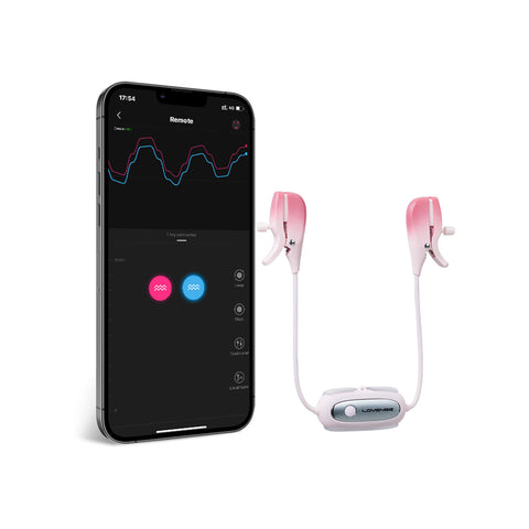 Lovense - Gemini App-Controlled Vibrating Nipple Clamps
