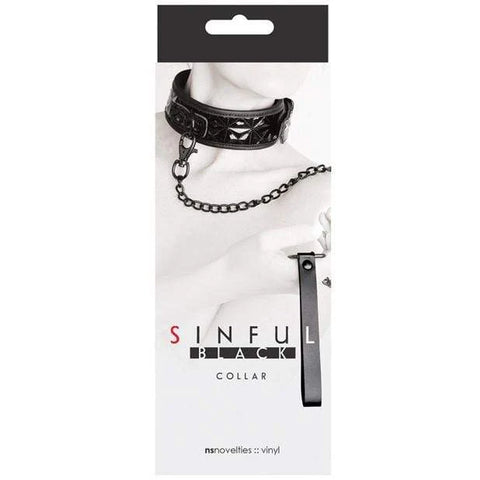 NS Novelties - Sinful Collar with Leash