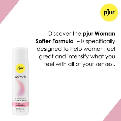Pjur - Woman Softer Formula Silicone Personal Lubricant 100ml *