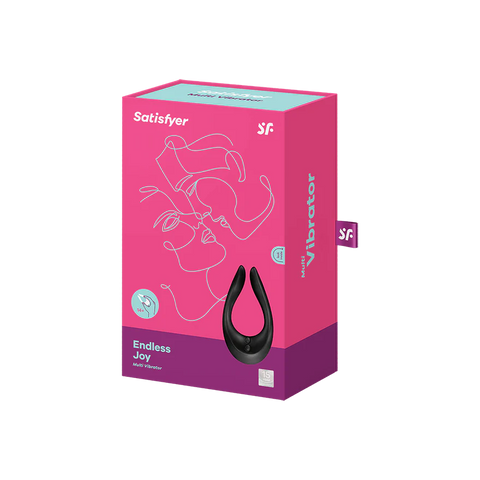 Satisfyer - Endless Joy Partner Multifun 2 Couples Vibrator Black