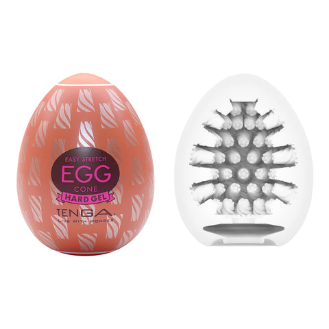 Tenga - Egg Cone Hard Gel Edition Discreet Masturbator