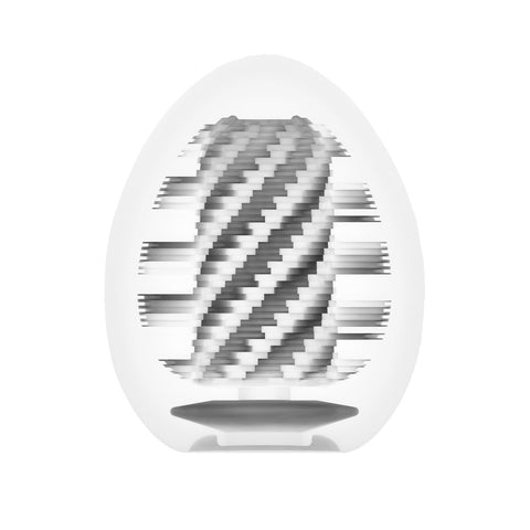 Tenga - Egg Spiral Hard Gel Edition Discreet Masturbator