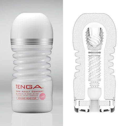 Tenga - Rolling Head Cup Masturbator Gentle