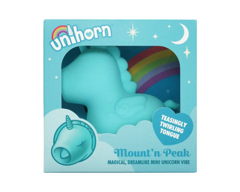 Unihorn - Mount n' Peak Twirling Mini Clitoral Vibrator