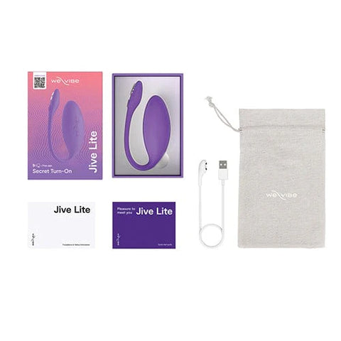 WE VIBE - Jive Lite App-Controlled Vibrating Egg Massager (Purple) - Purple