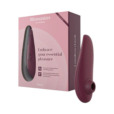 Womanizer - Classic 2 Clitoral Air Stimulator - Red