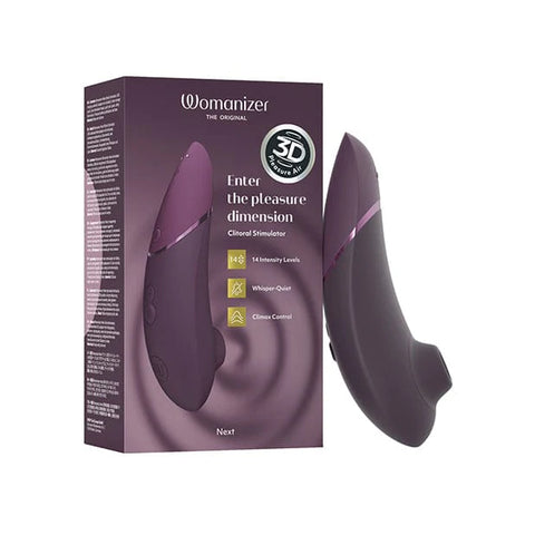 Womanizer - Next Clitoral Air Stimulator - Dark Purple