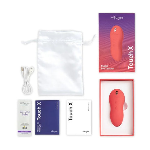 We Vibe - Touch X Magic Multitasker Clit Massager (Crave Coral) - Orange